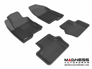 Jeep Compass Floor Mats (Set of 4) - Black by 3D MAXpider Jeep Compass Floor Mats (Set of 4) - Black by 3D MAXpider